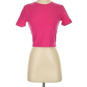 Women's Pink Crop Top